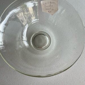 Antique Crystal Bowl